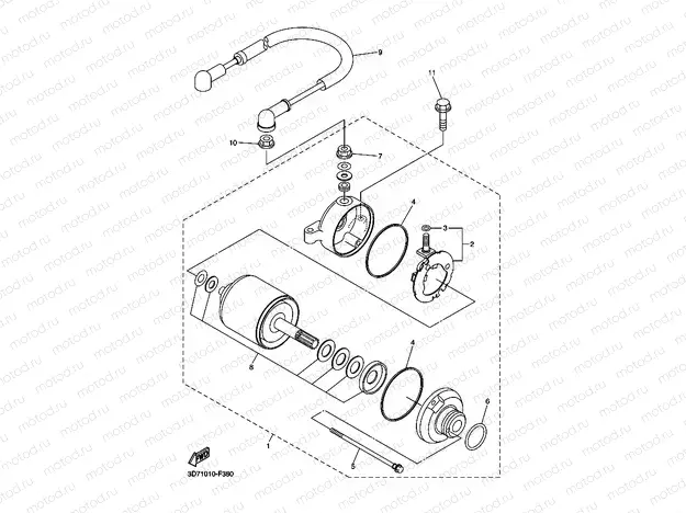 STARTING MOTOR