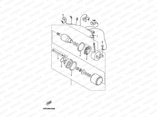 STARTING MOTOR