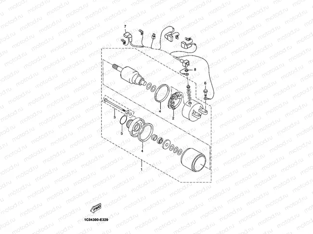 STARTING MOTOR