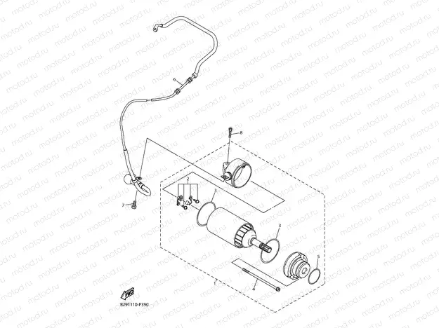 STARTING MOTOR