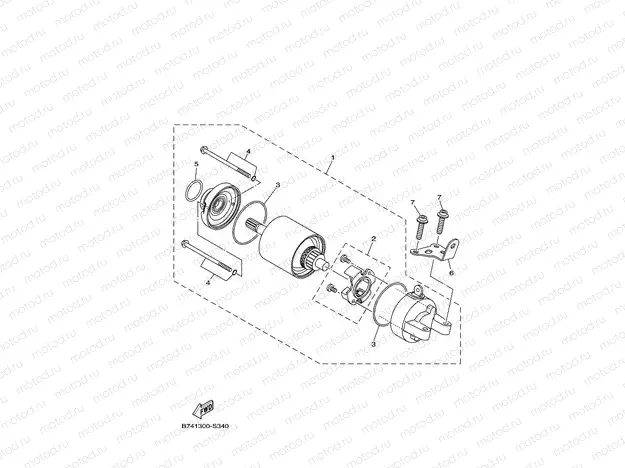 STARTING MOTOR