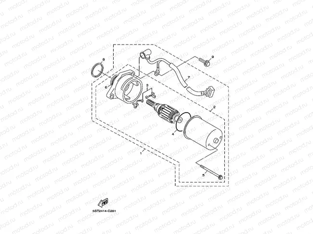 STARTING MOTOR