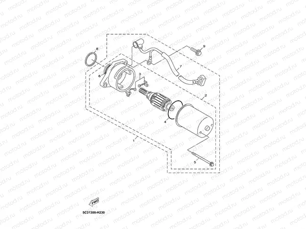 STARTING MOTOR