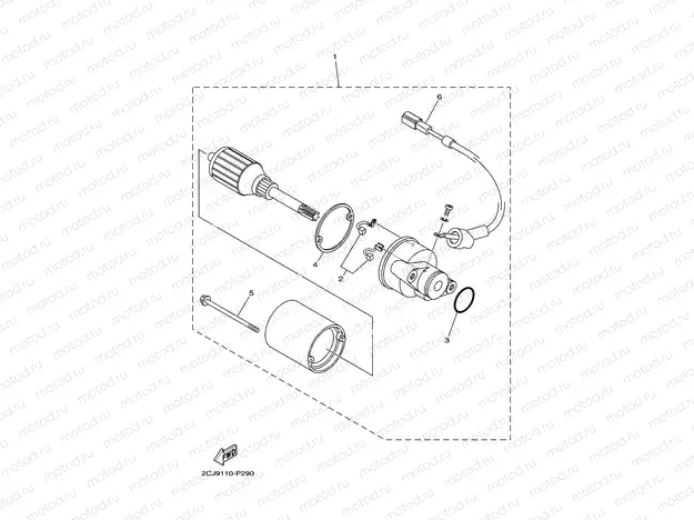 STARTING MOTOR