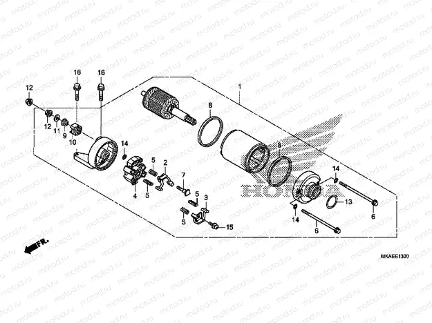 STARTING MOTOR