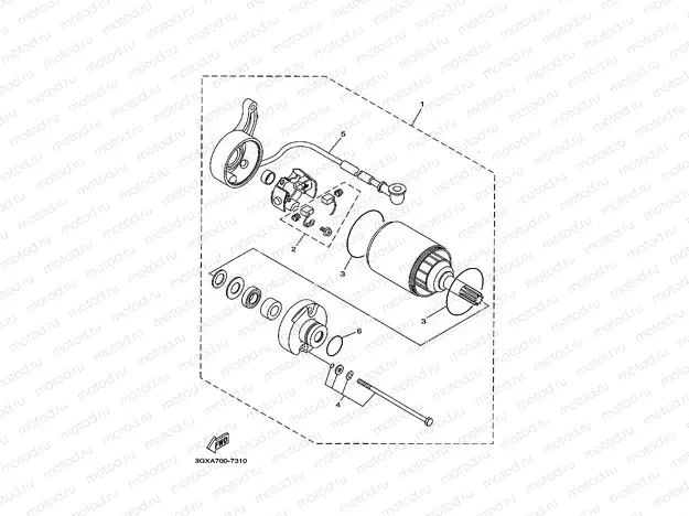 STARTING MOTOR