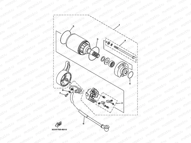 STARTING MOTOR