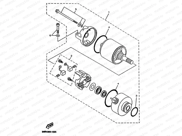 STARTING MOTOR