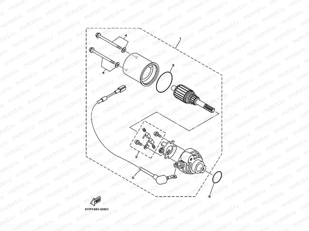 STARTING MOTOR