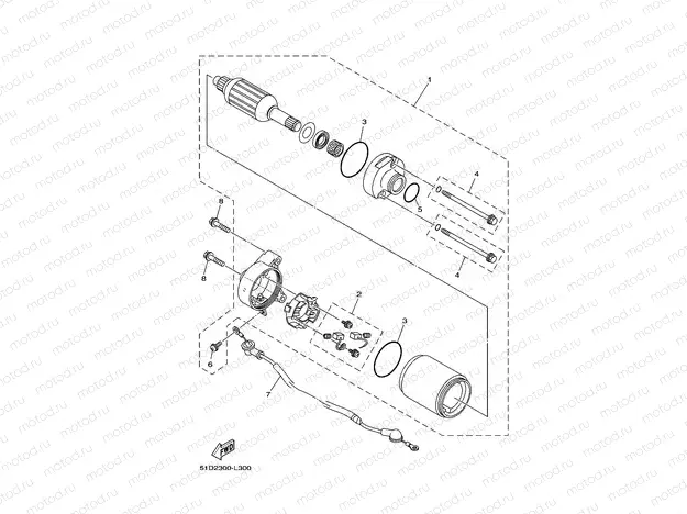 STARTING MOTOR
