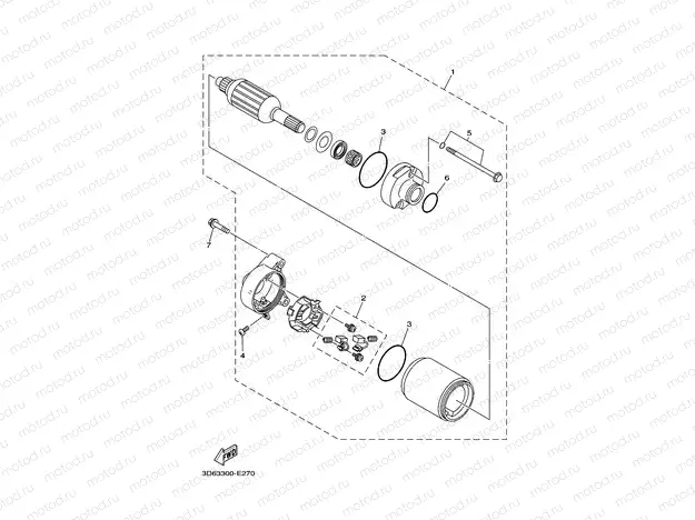 STARTING MOTOR