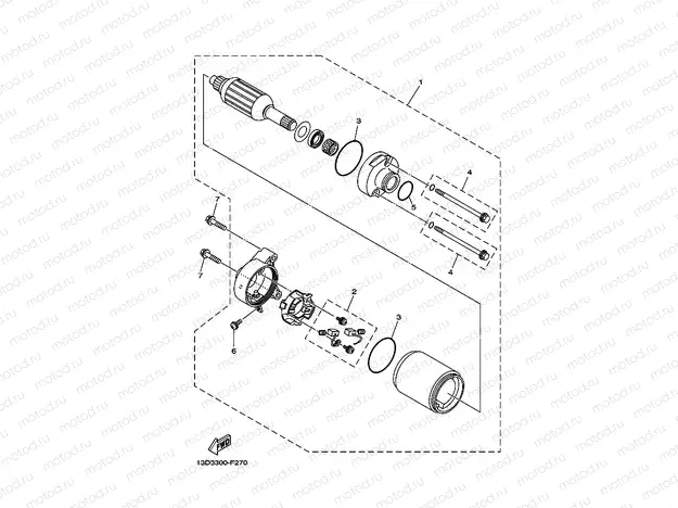 STARTING MOTOR