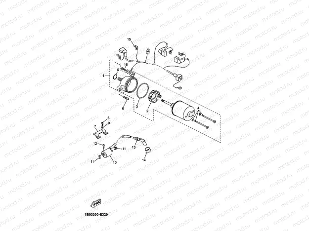 STARTING MOTOR