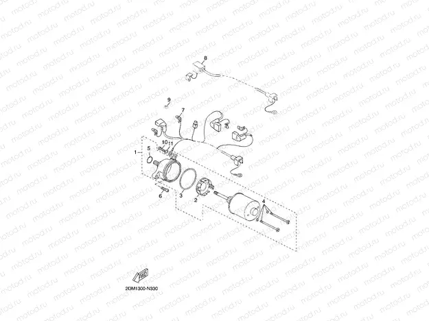 STARTING MOTOR