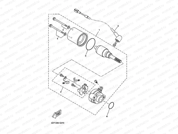 STARTING MOTOR