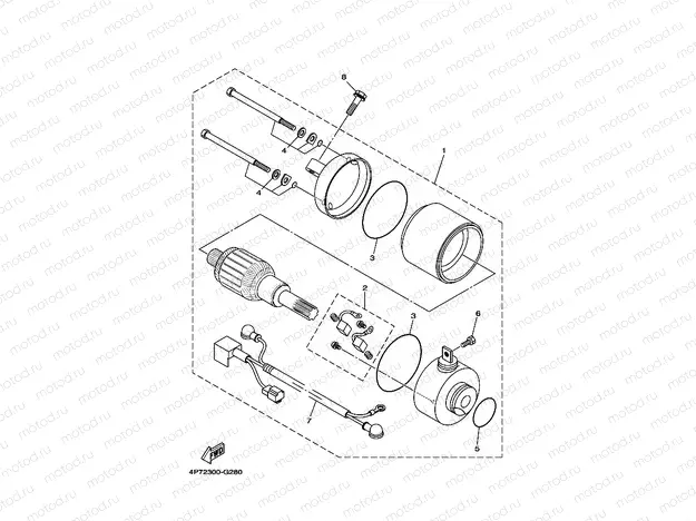STARTING MOTOR