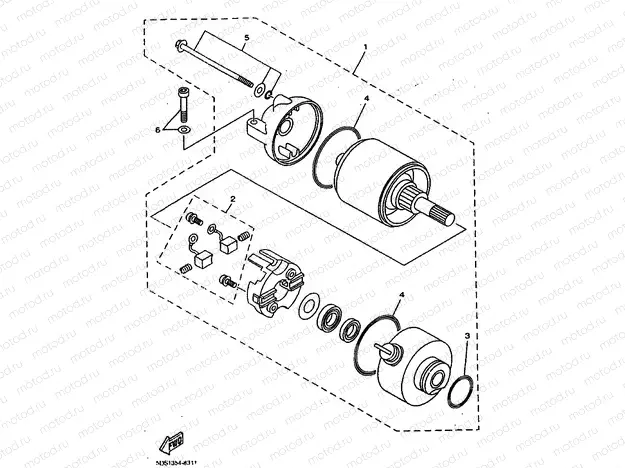 STARTING MOTOR