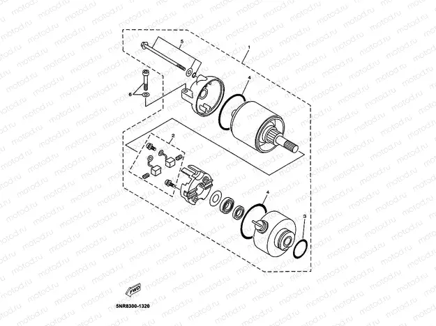 STARTING MOTOR