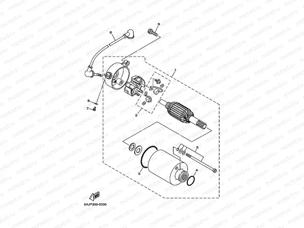 STARTING MOTOR