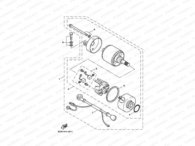 STARTING MOTOR
