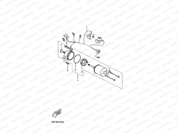 STARTING MOTOR