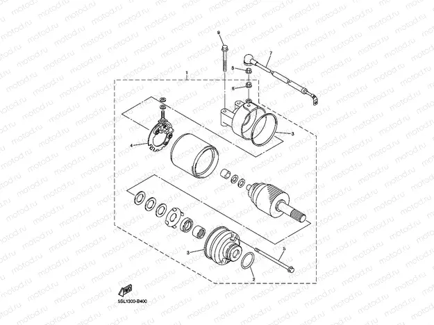 STARTING MOTOR