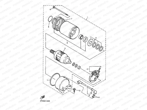 STARTING MOTOR