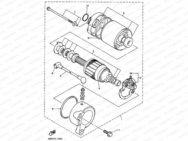 STARTING MOTOR