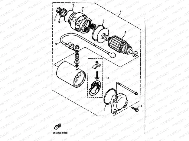 STARTING MOTOR