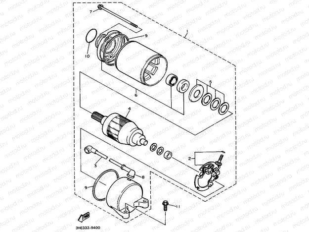 STARTING MOTOR