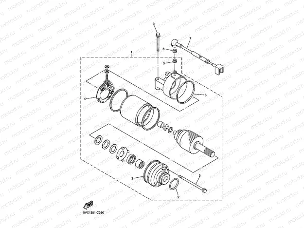 STARTING MOTOR