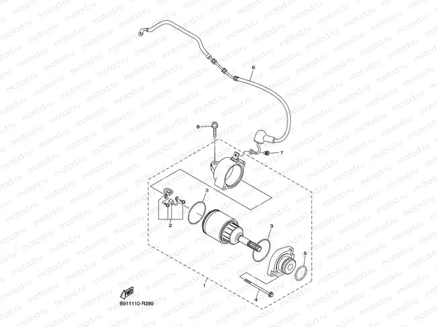 STARTING MOTOR