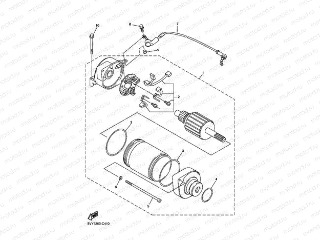 STARTING MOTOR