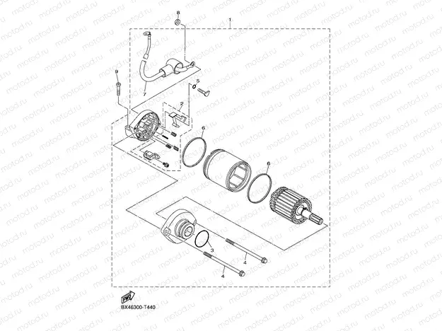 STARTING MOTOR