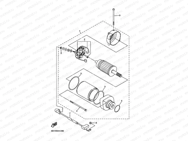 STARTING MOTOR