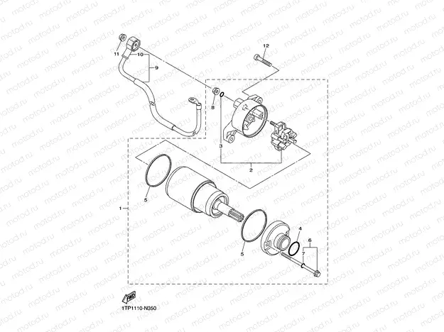 STARTING MOTOR