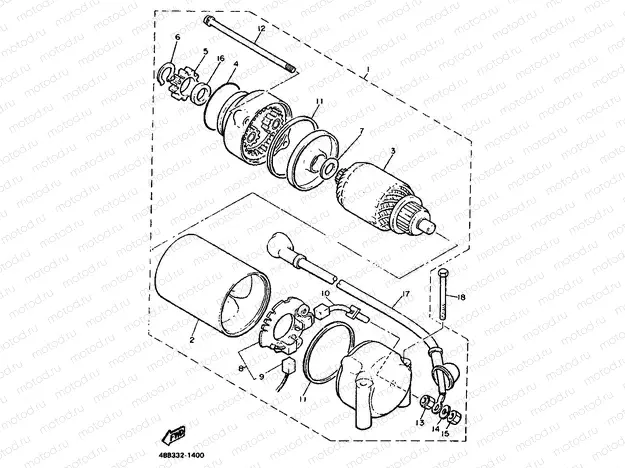 STARTING MOTOR