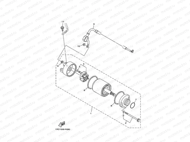 STARTING MOTOR