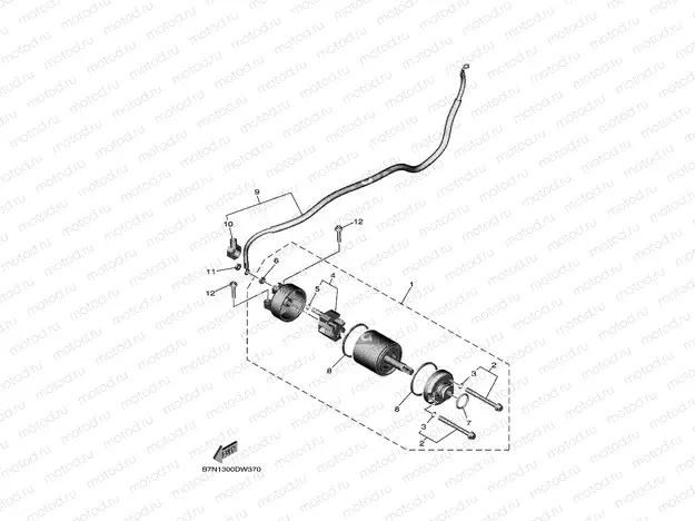 STARTING MOTOR