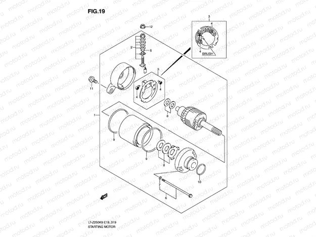 STARTING MOTOR