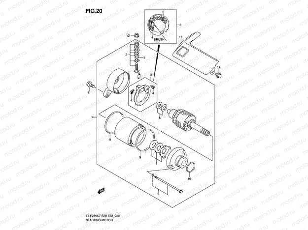 STARTING MOTOR
