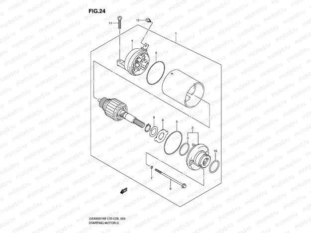 STARTING MOTOR