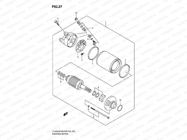 STARTING MOTOR