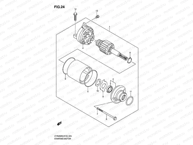 STARTING MOTOR