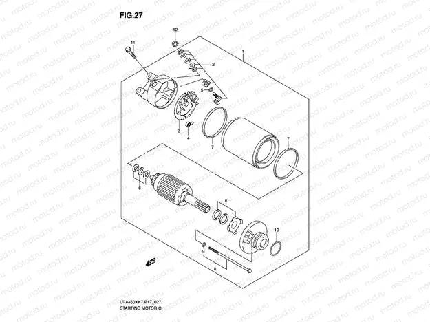 STARTING MOTOR