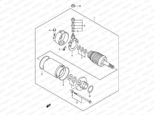 STARTING MOTOR