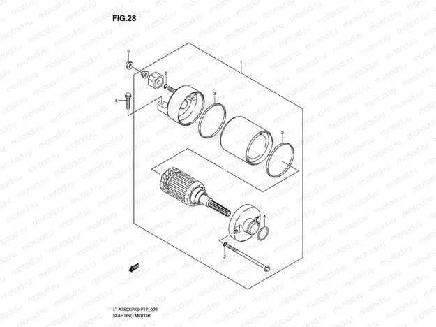 STARTING MOTOR