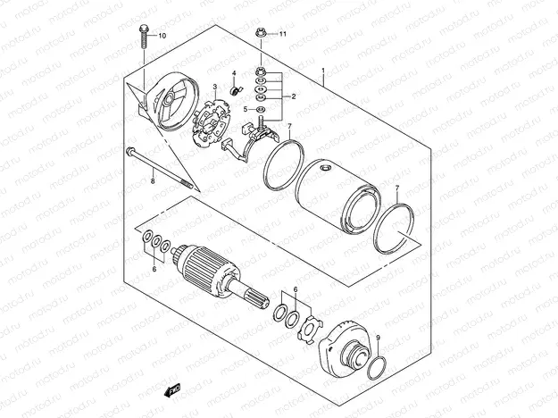STARTING MOTOR