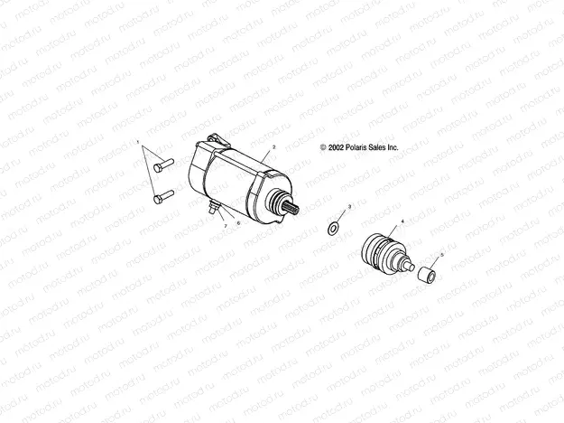 STARTING MOTOR - A03CH68AA/AC/AF/AH/AL (4975557555D14) | STARTING MOTOR - A03CH68AA/AC/AF/AH/AL (4975557555D14)