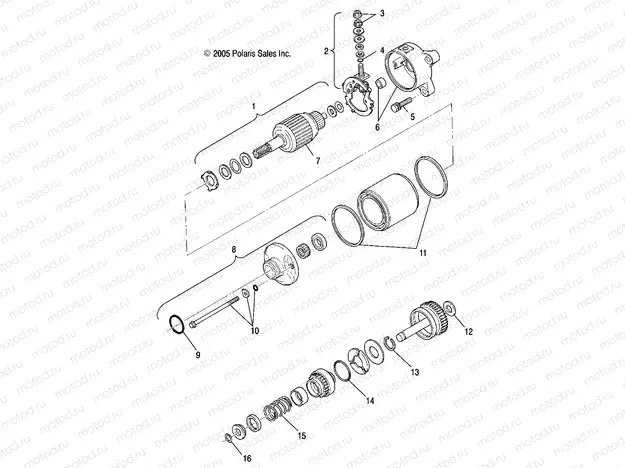 STARTING MOTOR - A06CL50AA (4999201549920154D09) | STARTING MOTOR - A06CL50AA (4999201549920154D09)